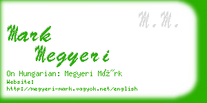 mark megyeri business card